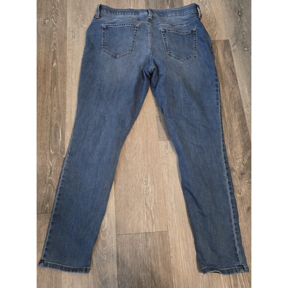 Isabel Maternity Pants Sz 10 Skinny Jeans Stretch Waist‎ Pregnancy Jeggings Blue - Picture 2 of 4